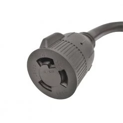 Parkworld 1 ft. 10/3 STW 3-Wire Welder 50 AMP 6-50P Plug to L6-30R 30 AMP Twist Locking Receptacle Adapter Cord -Extension Cords Sales Store parkworld appliance extension cords 691821 4f 1000