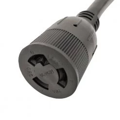 Parkworld 8 ft. 10/3 3-Wire 50 Amp 250-Volt 3-Prong NEMA 6-50P Plug to 20 Amp Locking L6-20R Female Welder Adapter Cord -Extension Cords Sales Store parkworld appliance extension cords 691838b 1f 1000