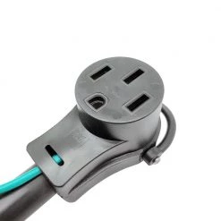 Parkworld 1.5 ft. 6/3 3-Wire 50A 125/250-Volt 3-Prong Old Range/Welder Plug NEMA 10-50P to RV 50 Amp 4-Prong 14-50R Adapter Cord -Extension Cords Sales Store parkworld appliance extension cords 691913a 4f 1000