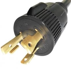 Parkworld 1 ft. 10/3 STW 3-Wire 30 Amp NEMA L5-30P Plug to Welder 6-50R Receptacle Adapter Cord -Extension Cords Sales Store parkworld appliance extension cords 691951 4f 1000