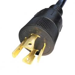 Parkworld 1 ft. 10/3 3-Wire 20 Amp 125/250-Volt 4-Prong Locking NEMA L14-20P Plug to 30 Amp 3-Prong 6-30R Receptacle Adapter Cord -Extension Cords Sales Store parkworld appliance extension cords 885071 4f 1000