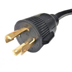 Parkworld 1 ft. 12/3 3-Wire 30 Amp 125/250-Volt 4-Prong Locking NEMA L14-30P Plug to 20 Amp 250-Volt 6-20R Receptacle Adapter Cord -Extension Cords Sales Store parkworld appliance extension cords 885101 4f 1000