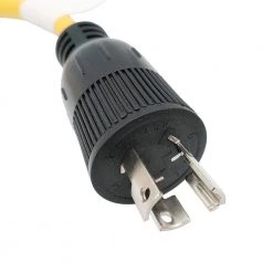 Parkworld 2 ft. 12/3 3-Wire 15 Amp 125-Volt NEMA L5-15P Plug to 5-20R/15R T-Blade Receptacle Adapter Cord -Extension Cords Sales Store parkworld appliance extension cords 885309a 4f 1000