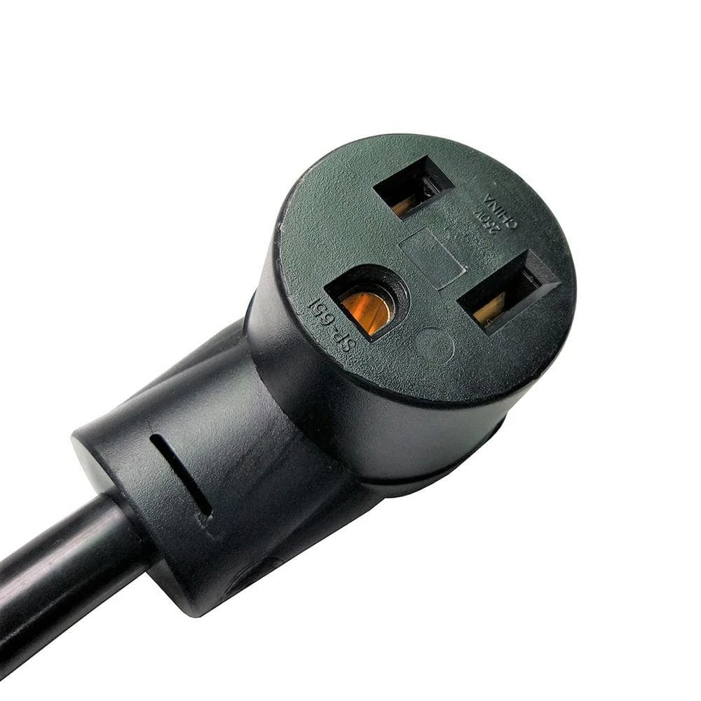 Parkworld 1 ft. 10/3 STW3-Wire Dryer 3-prong 10-30P Plug to Welder 6-50R Receptacle Adapter Cord 5 Parkworld 1 ft. 10/3 STW3-Wire Dryer 3-prong 10-30P Plug to Welder 6-50R Receptacle Adapter Cord - Image 3