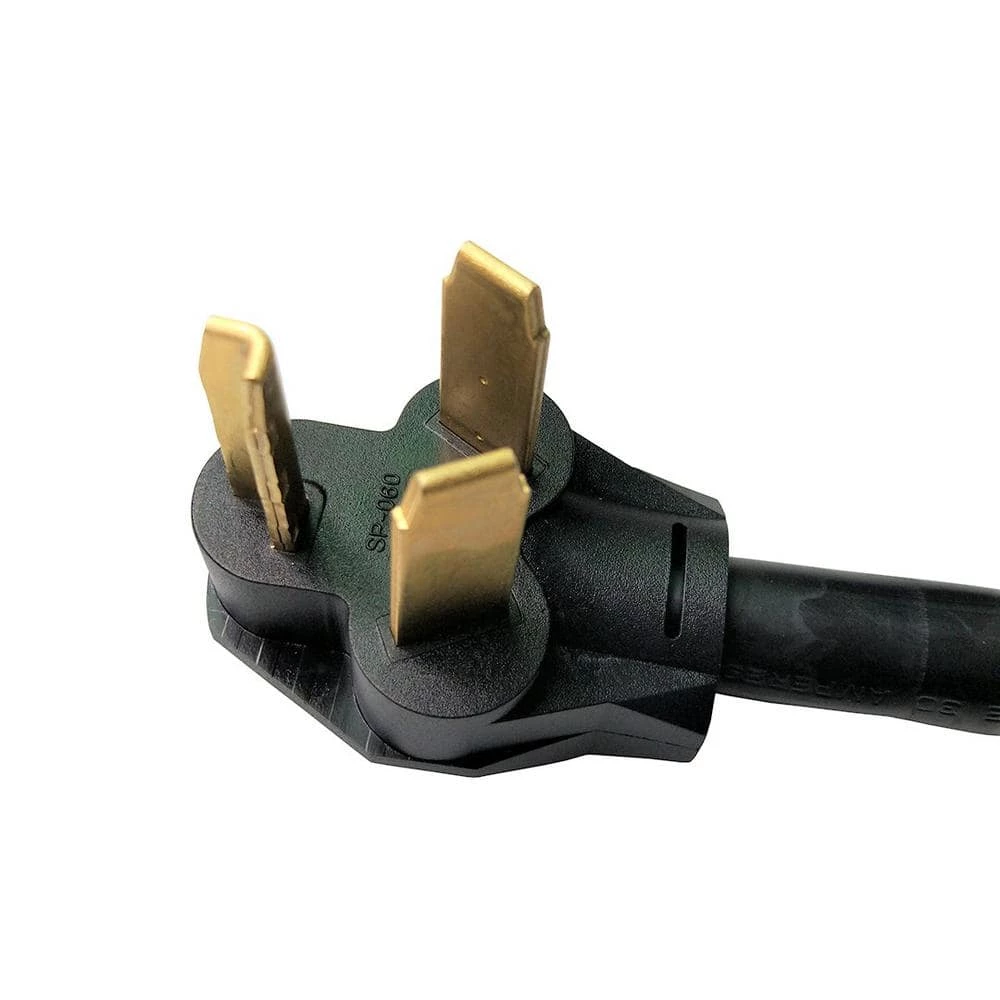 Parkworld 1 ft. 10/3 STW3-Wire Dryer 3-prong 10-30P Plug to Welder 6-50R Receptacle Adapter Cord 4 Parkworld 1 ft. 10/3 STW3-Wire Dryer 3-prong 10-30P Plug to Welder 6-50R Receptacle Adapter Cord - Image 2