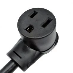 Parkworld 1 ft. 10/3 STW 3-Wire NEMA L6-30P Plug to Welder 6-50R Receptacle Adapter Cord -Extension Cords Sales Store parkworld appliance extension cords 885392 1f 1000