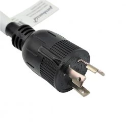 Parkworld 1 ft. 10/3 STW 3-Wire NEMA L6-30P Plug to Welder 6-50R Receptacle Adapter Cord -Extension Cords Sales Store parkworld appliance extension cords 885392 4f 1000
