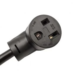 Parkworld 8 ft. 10/3 3-Wire 30 Amp Locking 3-Prong NEMA L6-30P Plug to 50 Amp Welder 6-50R Adapter Cord -Extension Cords Sales Store parkworld appliance extension cords 885392b 1f 1000