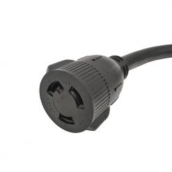 Parkworld 1.5 ft. 10/3 STW 3-Wire Dryer 3-Prong 10-30P Plug to L6-30R Receptacle Adapter Cord -Extension Cords Sales Store parkworld appliance extension cords 885439 4f 1000