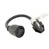 Parkworld 1.5 ft. 10/3 STW 3-Wire Dryer 3-Prong 10-30P Plug to L6-30R Receptacle Adapter Cord