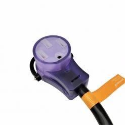 Parkworld 1.5 ft. 10/3 3-Wire EV Charging Adapter 15 Amp 125-Volt NEMA 5-15P to 50 Amp Electric Vehicle 14-50R EV Adapter Cord -Extension Cords Sales Store parkworld appliance extension cords 885491 4f 1000