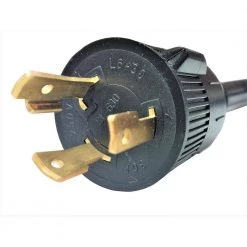 Parkworld 1.5 ft. 10/3 3-Wire 30 Amp 250-Volt 3-Prong Locking NEMA L6-30P to 10-30R Dryer Adapter Cord -Extension Cords Sales Store parkworld appliance extension cords 885859 4f 1000