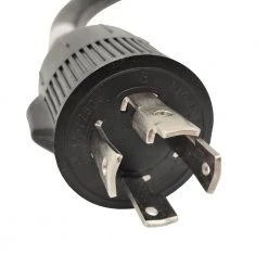 Parkworld 50 ft. 10/3 3-Wire Generator 30 Amp 125/250-Volt 4-Prong Locking L14-30P to 30 Amp 3-Prong 10-30R Adapter Cord -Extension Cords Sales Store parkworld appliance extension cords 886139b 4f 1000