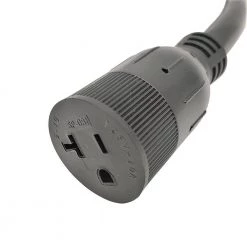 Parkworld 1.5 ft. 10/3 3-Wire 30 Amp 3-Prong Old Dryer NEMA 10-30P Plug to 20 Amp 5-20R/15R Adapter Cord(10-30P to 5-20/15R) -Extension Cords Sales Store parkworld appliance extension cords 886344 4f 1000