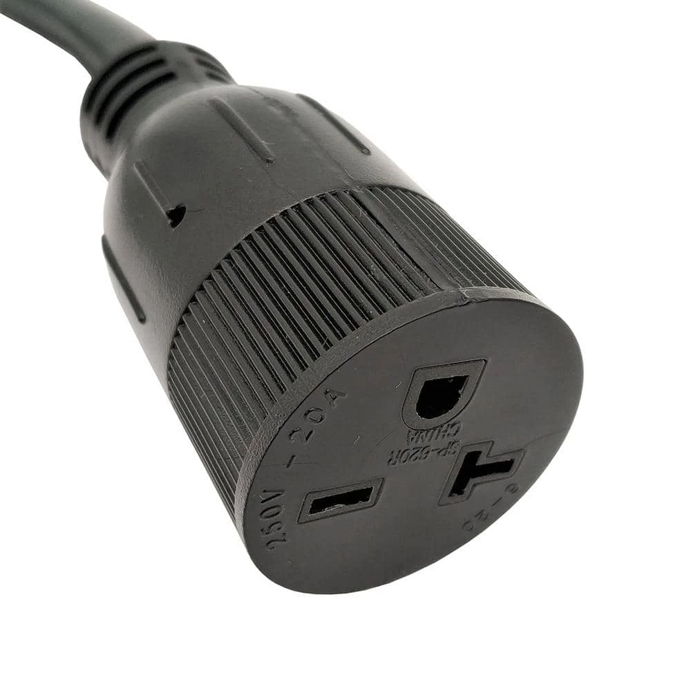 Parkworld 3 ft. 10/3 3-Wire 20 Amp 250-Volt NEMA 10-30P to 6-20R(T-Blade 6-15R) Dryer Adapter Cord 5 Parkworld 3 ft. 10/3 3-Wire 20 Amp 250-Volt NEMA 10-30P to 6-20R(T-Blade 6-15R) Dryer Adapter Cord - Image 3