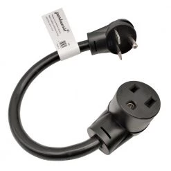 Parkworld 1.5 ft. 10/3 3-Wire 30 Amp 250-Volt 3-Prong NEMA 6-30P Plug to 50 Amp 6-50R Receptacle Adapter Cord(6-30P to 6-50R)