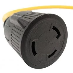 Parkworld 2 ft. 12/3 3-Wire Generator 20 Amp 125-Volt NEMA 5-20P to L5-30R Adapter Cord -Extension Cords Sales Store parkworld appliance extension cords 886696 4f 1000
