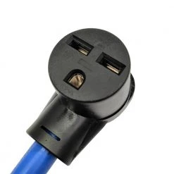 Parkworld 1.5 ft. 8/3 3-Wire 50 Amp 3-Prong Old Dryer/Range Plug NEMA 10-50P to 6-30R Outlet (10-50P to 6-30R Adapter Cord) -Extension Cords Sales Store parkworld appliance extension cords 886733 4f 1000