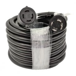 Parkworld 50 ft. 10/4 125-Volt/250-Volt 30 Amp 4-Prong NEMA L14-30 Generator Power Extension Cord (NEMA L14-30P to L14-30R)