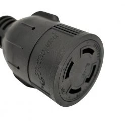 Parkworld 8 in. 12/3 SJTW 3-Wire Household Regular 15 Amp Plug 5-15P to L14-30R Generator 4-prong 30 Amp Receptacle Adapter Cord -Extension Cords Sales Store parkworld generator cords 885477 4f 1000