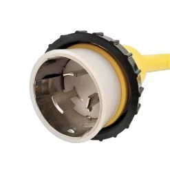 Parkworld 3 ft. 6/3 3-Wire Marine Shore Power 50 Amp 125-Volt Y Adapter Cord NEMA SS1-50P to (2) SS1-50R Receptacle Splitter Cord -Extension Cords Sales Store parkworld rv marine cords 60042 4f 1000