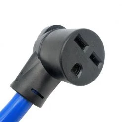 Parkworld 1.5 ft. 8/3 3-Wire RV/Generator 55 Amp 125/250-Volt 4-Prong NEMA 14-60P Plug to 30 Amp 3-Prong 6-30R Adapter Cord -Extension Cords Sales Store parkworld rv marine cords 60721 4f 1000