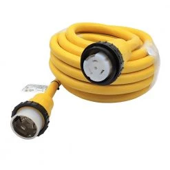 Parkworld 36 ft. 6/4 Marine Shore Power 50 Amp 250-Volt Extension Cord NEMA SS2-50P to SS2-50R