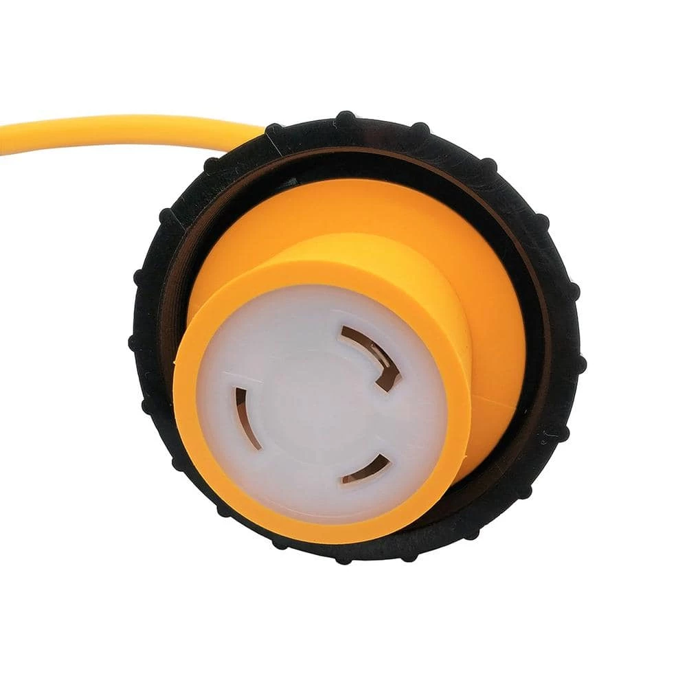 Parkworld 1 ft. 10/3 STW 3-Wire Shore Power 15 Amp to 30 Amp NEMA 5-15P to L5-30R RV Adapter Cord 6 Parkworld 1 ft. 10/3 STW 3-Wire Shore Power 15 Amp to 30 Amp NEMA 5-15P to L5-30R RV Adapter Cord - Image 4