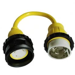 Parkworld 1.5 ft. 10/3 STW 3-Wire RV/Marine Shore Power 50 Amp to 30 Amp NEMA SS2-50P to L5-30R Adapter Cord 7 Parkworld 1.5 ft. 10/3 STW 3-Wire RV/Marine Shore Power 50 Amp to 30 Amp NEMA SS2-50P to L5-30R Adapter Cord -Extension Cords Sales Store parkworld rv marine cords 692019 c3 1000