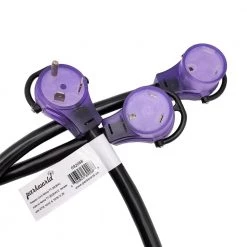 Parkworld 3 ft. STW 10/3 3-Wire RV 30 Amp Y Adapter Cord NEMA TT-30P Plug to 2 TT-30R Female Receptacle Splitter Cord -Extension Cords Sales Store parkworld rv marine cords 692088 4f 1000