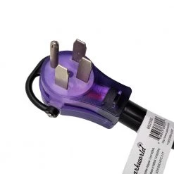 Parkworld 3 ft. STW 6/3+8/1 4-Wire RV 50 Amp Y Adapter Cord NEMA 14-50P Plug to two 14-50R Female Receptacle -Extension Cords Sales Store parkworld rv marine cords 692095t 4f 1000