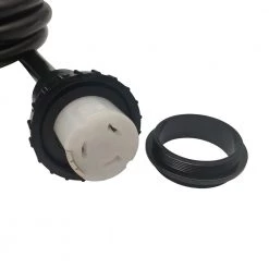 Parkworld 50 ft. STW 6/3 plus 8/1 RV/Marine 50 Amp 125-Volt/250-Volt Extension Cord 14-50P Plug to SS2-50R Twist Lock Receptacle -Extension Cords Sales Store parkworld rv marine cords 692279 1f 1000