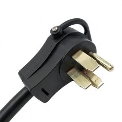 Parkworld 1.5 ft. 10/3 3-Wire RV 50 Amp to 30 Amp Electrical Power Dogbone Adapter Cord NEMA 14-50P to TT-30R -Extension Cords Sales Store parkworld rv marine cords 692408 c3 1000