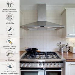 Power By Go Green 4 ft. 6/2 and 8/1 3-Wire Range Cord -Extension Cords Sales Store power by go green appliance extension cords gg 27004 fa 1000