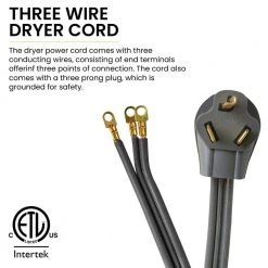 Power By Go Green 6 ft. 10-Gauge SRDT Dryer Cord -Extension Cords Sales Store power by go green appliance extension cords gg 27106 4f 1000