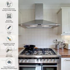 Power By Go Green 4 ft. 6/2 and 8/2 4-Wire Range Cord -Extension Cords Sales Store power by go green appliance extension cords gg 27204 fa 1000