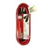 Husky 15 ft. 14/3 Medium-Duty Indoor Multi-Outlet Extension Cord, Red/Black -Extension Cords Sales Store red black husky general purpose cords hd 448 665 64 1000
