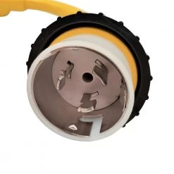 Parkworld 3 ft. STW 6/3 Plus 8/1 4-Wire 50 Amp 125-Volt/250-Volt SS2-50P to 30 Amp 125-Volt (2) L5-30R Marine Shore Power Splitter -Extension Cords Sales Store rv marine cords 692026 4f 1000