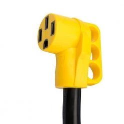 LifeSupplyUSA 15 ft. 6/3 AWG + 8/1 AWG 15 ft. 125/250-Volt 50 Amp with Handles (14-50P/14-50R ) STW VELCRO ETL RV Extension Cord -Extension Cords Sales Store rv marine cords er851 1f 1000