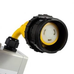 FIRST DEFENSE 1 ft. 30 Amp Portable 3 Conductor Plug-in Marine Surge Protector -Extension Cords Sales Store rv marine cords mar 260 30 44 1000