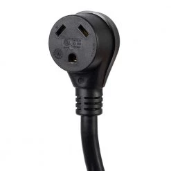 FIRST DEFENSE 1 ft. 30 Amp Portable 3 Conductor Plug-in RV Surge Protector -Extension Cords Sales Store rv marine cords rv 260 30 4f 1000