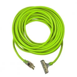 Unbranded USW 100 ft. 12/3 Triple Tap Cold Weather Extension Cord