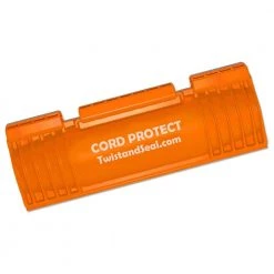 Twist and Seal Cord Protect Outdoor Extension Cord Cover and Plug Protection, Orange (2-Pack) -Extension Cords Sales Store twist and seal extension cord accessories tscp or 2pk pb 1f 1000