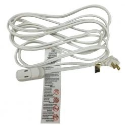 HDX 12 ft. 16/2 Indoor Tight Space Cube Tap Extension Cord, White -Extension Cords Sales Store white hdx general purpose cords hd 342 417 1d 1000