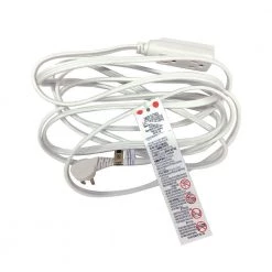 HDX 15 ft. 16/3 Indoor Tight Space Cube Tap Extension Cord, White -Extension Cords Sales Store white hdx general purpose cords hd 433 950 66 1000