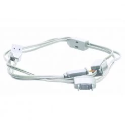 Southwire 15 ft. 18/2 SPT-2 Multi-Outlet (9) Indoor Light-Duty Extension Cord with Power Switch