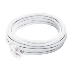 Sun Joe 20 ft. 16/3 Indoor/Outdoor Extension Cord, White