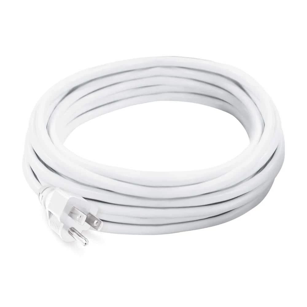 Sun Joe 20 ft. 16/3 Indoor/Outdoor Extension Cord, White 3 Sun Joe 20 ft. 16/3 Indoor/Outdoor Extension Cord, White