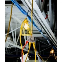 Bergen Industries 100 ft. 12/3 SJTW 15 Amp/125-Volt Outdoor Triple Tap Extension Cord, Yellow -Extension Cords Sales Store yellow bergen industries general purpose cords oc1001233t 44 1000