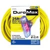 DUROMAX 25 ft. 10/3-Gauge Triple Tap Heavy-Duty Extension Power Cord -Extension Cords Sales Store yellow duromax general purpose cords xpc10025c 64 1000